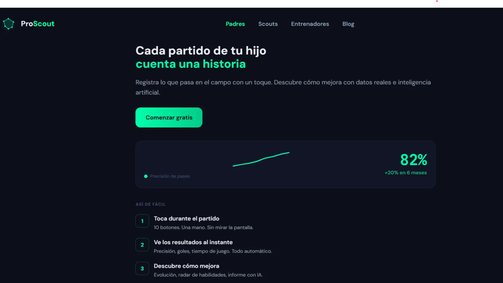 ProScout — captura 2